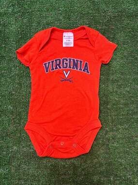Champion University of Virginia Cavaliers Infant Baby Bodysuit Orange 6-9M
